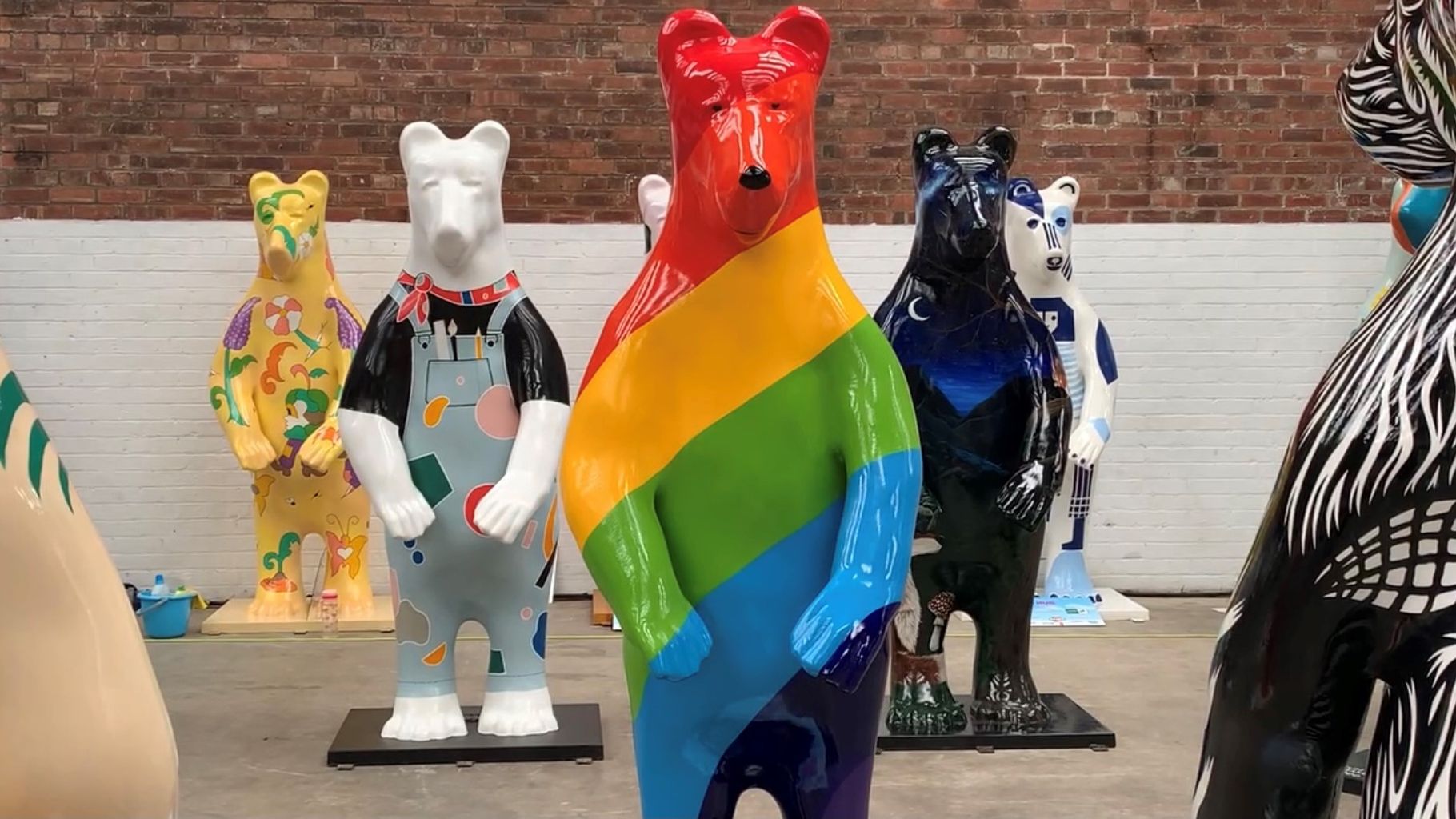 Bears of Sheffield sculpture trail gets underway across city